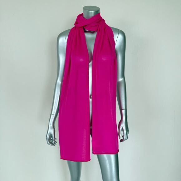 Michael Kors pink cashmere scarf - Picture 1 of 4